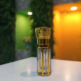 3,6,12ml Empty fancy Golden Attar bottle - Modle No 755