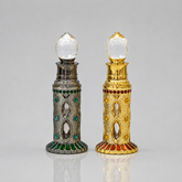 Empty Fancy Metal Attar Bottel 12ml- Modle No 306