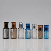 Empty Fancy Golden Attar Bottel 3,6,12ml- Modle No 745