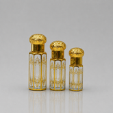 Empty Fancy Golden Attar Bottel 3,6,12ml- Modle No 765