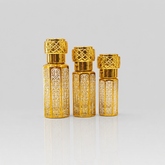 Empty Fancy Golden Attar Bottel 3,6,12ml- Modle No 775