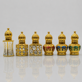 Empty Fancy Golden Attar Bottel 6ml- Modle No 792