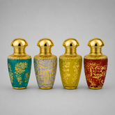 Empty Fancy Golden Perfume Bottel 50ml- Modle No 305