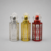 Empty Fancy Golden Perfume Bottel 50ml- Modle No 325