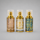 Empty Fancy Golden Perfume Bottel 50ml- Modle No 335