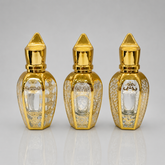 Empty Fancy Golden Perfume Bottel 50ml- Modle No 348