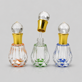 Empty Fancy Crystal Attar Bottel 3ml- Modle 910