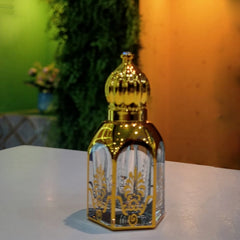 12ml fancy Golden Attar bottle - Modle No 785