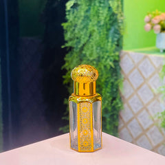 3,6,12ml fancy Golden Attar bottle - Modle No 735