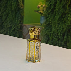 3,6,12ml Empty fancy Golden Attar bottle - Modle No 735