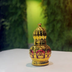 6ml fancy Golden Attar bottle - Modle No 785