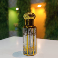 3,6,12ml Empty fancy Golden Attar bottle - Modle No 765