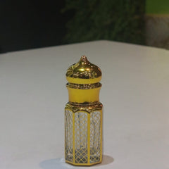 3,6,12ml Empty fancy Golden Attar bottle - Modle No 730