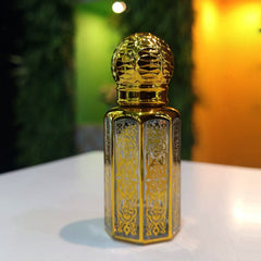 3,6,12ml Empty fancy Golden Attar bottle - Modle No 710