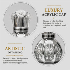 Empty Fancy Golden Perfume Bottel 50ml- Modle No 330