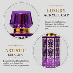Empty Fancy Golden Perfume Bottel 50ml- Modle No 342