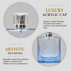 Empty Fancy Crystal Perfume Bottel 30ml- Modle No 215