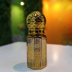 3,6,12ml Empty fancy Golden Attar bottle - Modle No 710