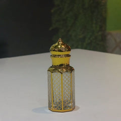 3,6,12ml Empty fancy Golden Attar bottle - Modle No 730
