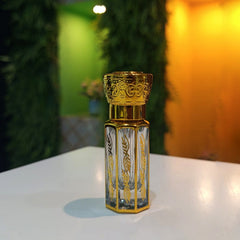 3,6,12ml Empty fancy Golden Attar bottle - Modle No 755
