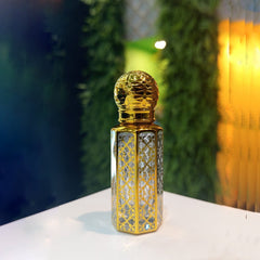 3,6,12ml Empty fancy Golden Attar bottle - Modle No 760