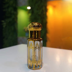 3,6,12ml Empty fancy Golden Attar bottle - Modle No 765