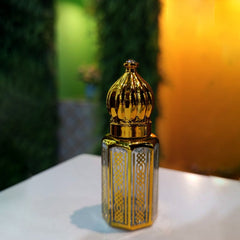 3,6,12ml Empty fancy Golden Attar bottle - Modle No 720