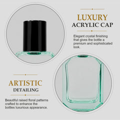 Fancy Crimp Perfume Bottle 50ml Model No: 550