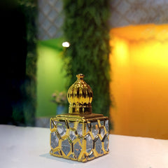6ml fancy Golden Attar bottle - Modle No 785