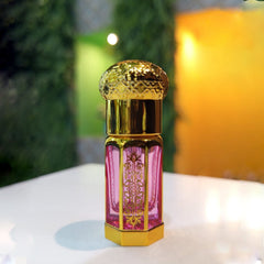 3,6,12ml Empty fancy Golden Attar bottle - Modle No 750