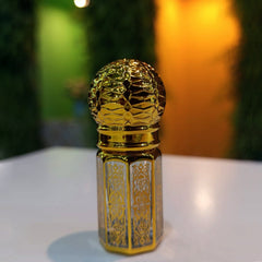 3,6,12ml Empty fancy Golden Attar bottle - Modle No 710