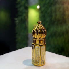 3,6,12ml Empty fancy Golden Attar bottle - Modle No 720