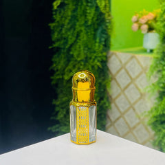3,6,12ml Empty fancy Golden Attar bottle - Modle No 720.