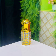 3,6,12ml Empty fancy Golden Attar bottle - Modle No 715.