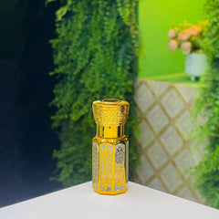 3,6,12ml Empty fancy Golden Attar bottle - Modle No 725