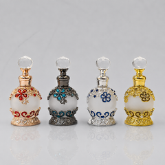 Empty Fancy Metal Attar Bottel 12ml- Modle No 122