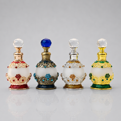 Empty Fancy Metal Attar Bottel 12ml- Modle No 125