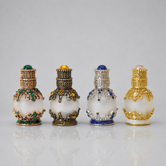 Empty Fancy Metal Attar Bottel 15ml- Modle No 111
