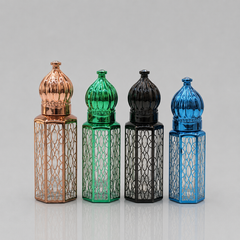 Empty Fancy Golden Attar Bottel 3,6,12ml- Modle No 770