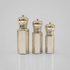 Empty Fancy Golden Attar Bottel 3,6,12ml- Modle No 780