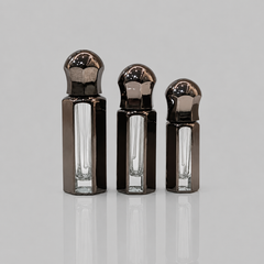 Empty Fancy Golden Attar Bottel 3,6,12ml- Modle No 790