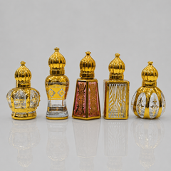 Empty Fancy Golden Attar Bottel 12ml- Modle No 792