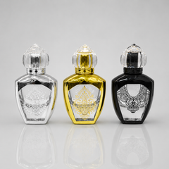 Empty Fancy Golden Perfume Bottel 50ml- Modle No 315