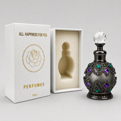 Empty Fancy Metal Attar Bottel 12ml- Modle No 888