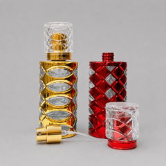 Empty Fancy Golden Perfume Bottel 50ml- Modle No 300