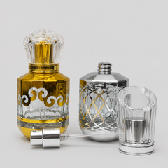 Empty Fancy Golden Perfume Bottel 50ml- Modle No 310