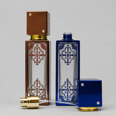 Empty Fancy Golden Perfume Bottel 50ml- Modle No 320