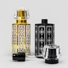 Empty Fancy Golden Perfume Bottel 50ml- Modle No 342