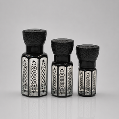 Empty Fancy Golden Attar Bottel 3,6,12ml- Modle No 710