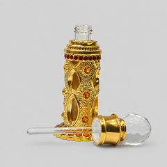 Empty Fancy Metal Attar Bottel 12ml- Modle No 306